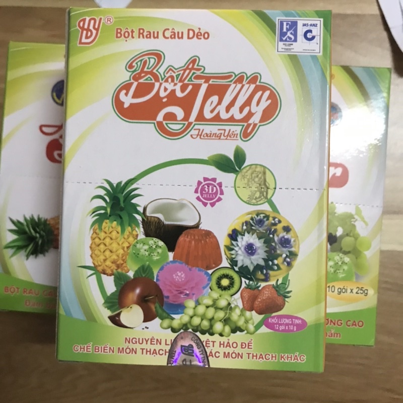 Bột rau câu Hoàng Yến Hải Phòng/ bột rau câu giòn (agar)/bột rau câu dẻo (jelly)