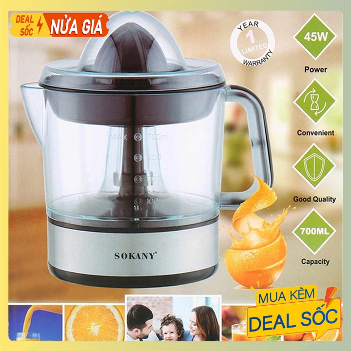 Máy vắt cam sokany, vắt cam tự động tiện lợi