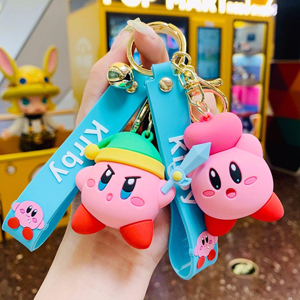 Móc Khóa Hình Búp Bê Hoạt Hình Kirby Dễ Thương