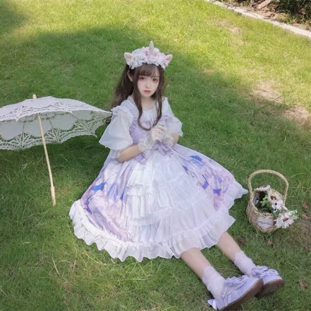 YAS0557-Váy Lolita jsk sky city