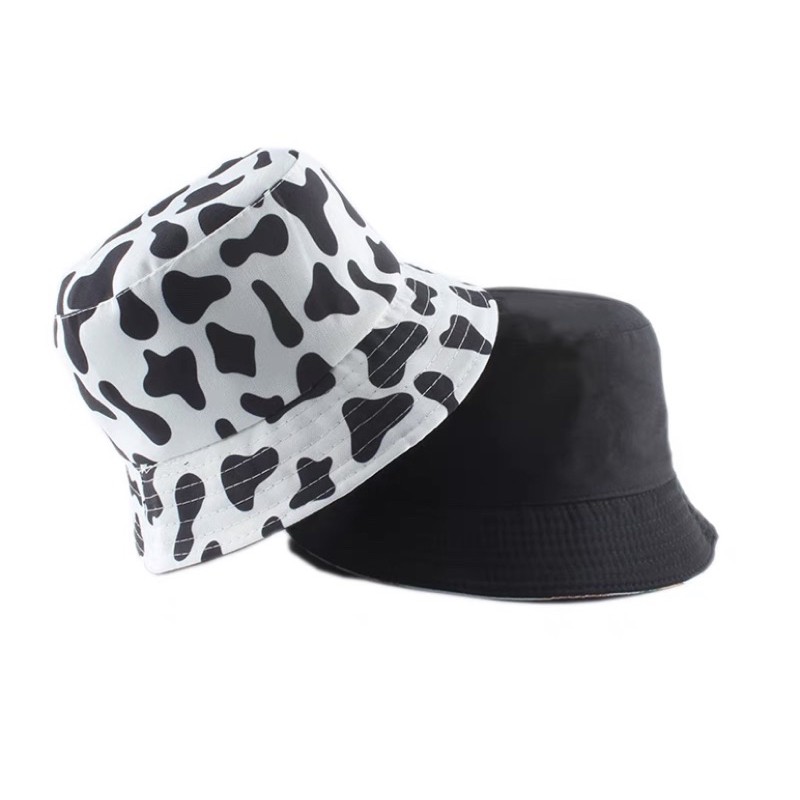 NÓN BUCKET 2 mặt BÒ SỮA HOTTREND