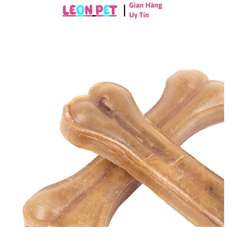Xương Gặm Da Bò Cho Chó Sạch Răng - Leon Pet Store