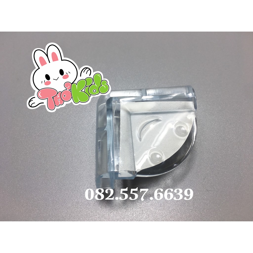 Bịt Góc Bàn, Cạnh Bàn - Siêu Bám Dính - Chất Lượng Cao - Silicon trong suốt - Không Mùi Nhựa