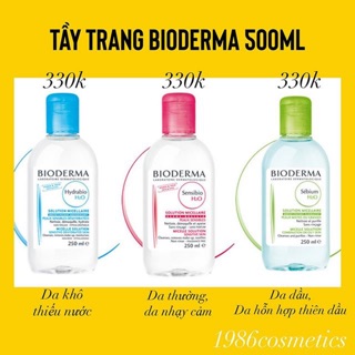 [Sỉ/lẻ] Nước tẩy trang Bioderma 500ml