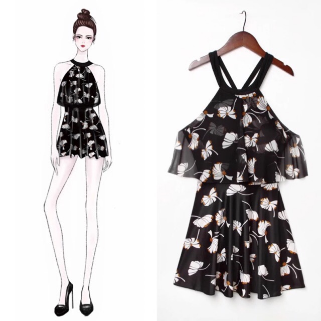 Bikini một mảnh, áo tắm, đồ bơi nữ cao cấp, bikini liền thân dây đan lưng | BigBuy360 - bigbuy360.vn