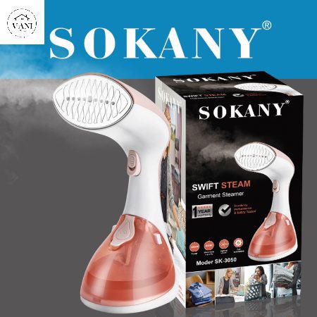 Bàn ủi hơi nước Sokany SK 3060 - Bàn là hơi nước du lịch chính hãng sonaky phun sương tiện lợi - Bàn ủi hơi nước gấp gọn