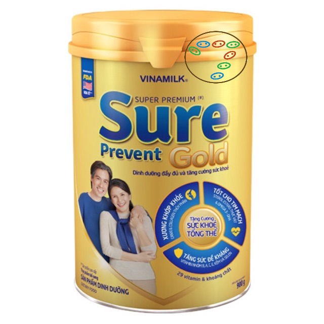 [Date 2023] SỮA BỘT VINAMILK SURE PREVENT GOLD 900G