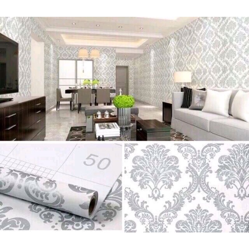 10m giấy dán tường có sẵn keo khổ 45cm.