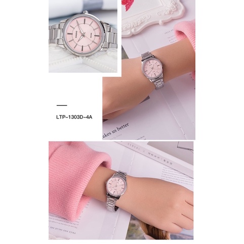 Đồng hồ nữ Casio Anh Khuê LTP-1303D-4AVDF