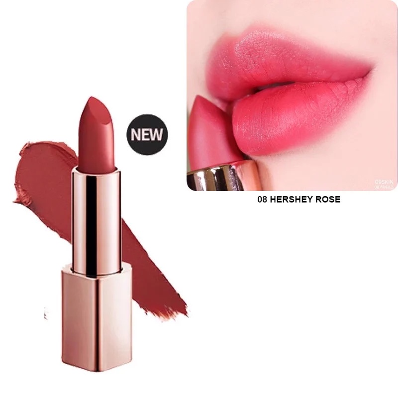 Son Thỏi Lì Chất Siêu Mịn, Thiết Kế Siêu Xịn G9 Skin First V-Fit Lipstick