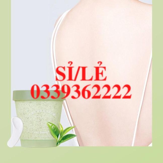 [ CHÍNH HÃNG ] Tẩy da chết matcha trà xanh Kiss Beauty Body Scrub 200G Sena Beauty  HAIANHSHOP