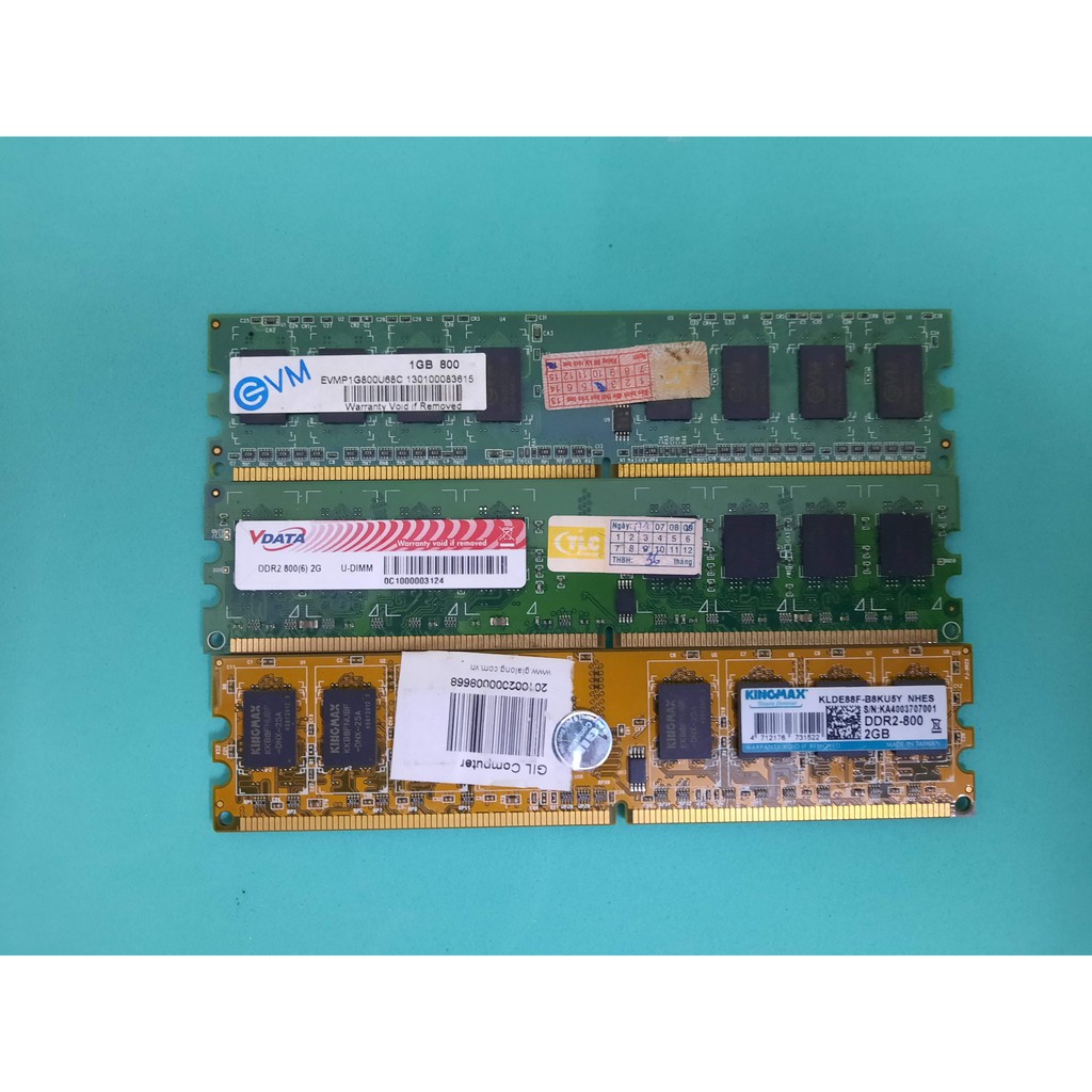 Ram máy tính DDR2 1Gb 2GB