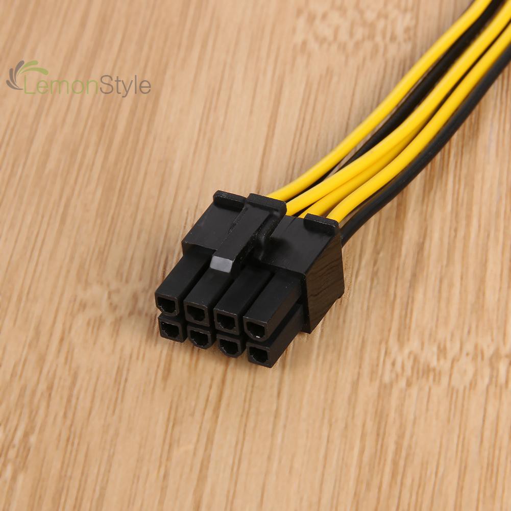 [IN STOCK/COD]5pcs 4Pin to 8Pin Convert Power Wire Connector Extension Cable