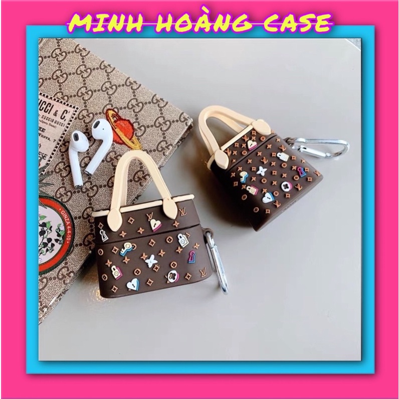 Case Airpod 1/2/pro túi LV