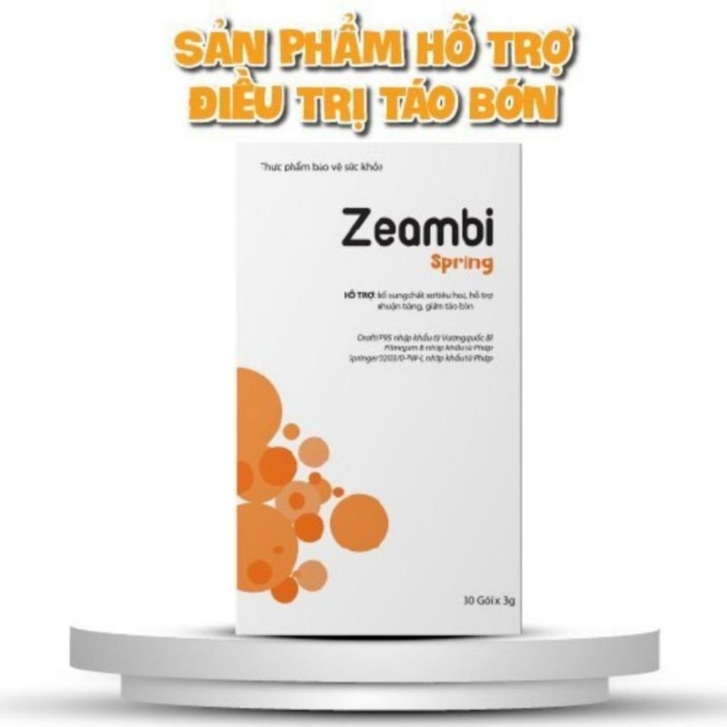 Zeambi Spring bổ sung chất xơ cho bé hết táo bón
