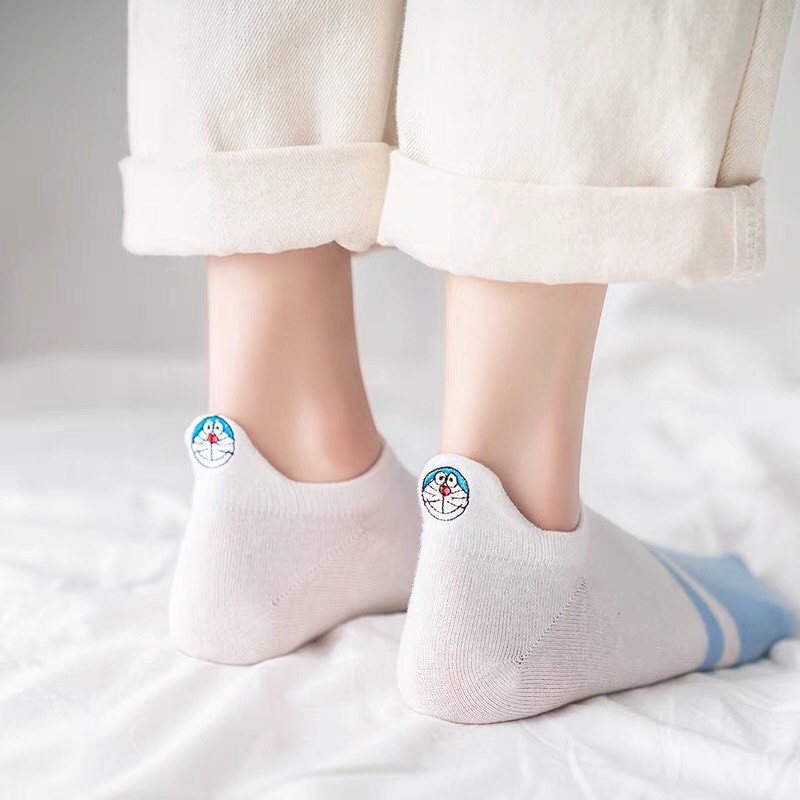 Vớ thấp cổ cho sneaker Doraemon - Vớ Dore
