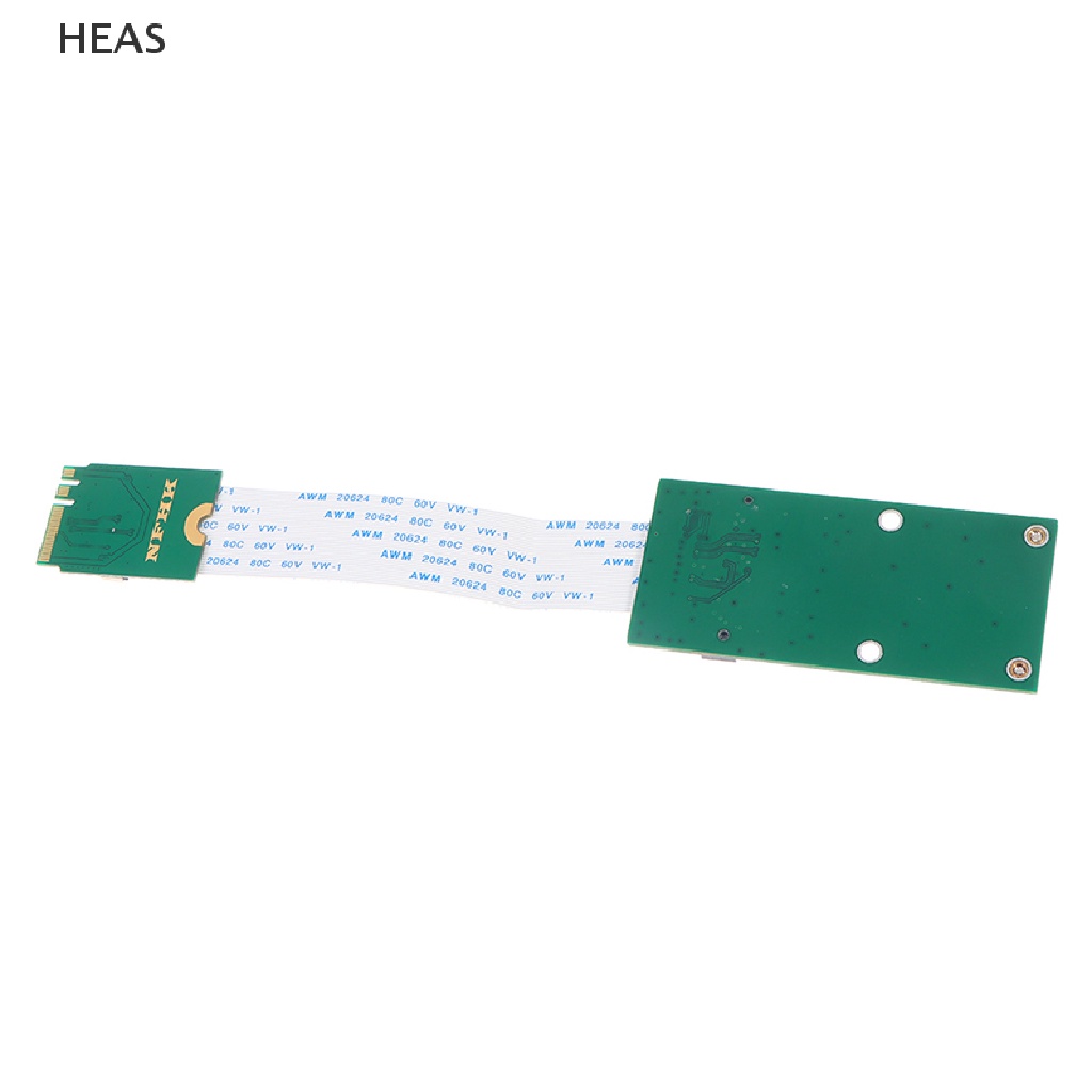 Mô đun chuyển đổi thẻ mạng nối dài cáp Mini PCIe WiFi sang A+E E key M.2 WiFi