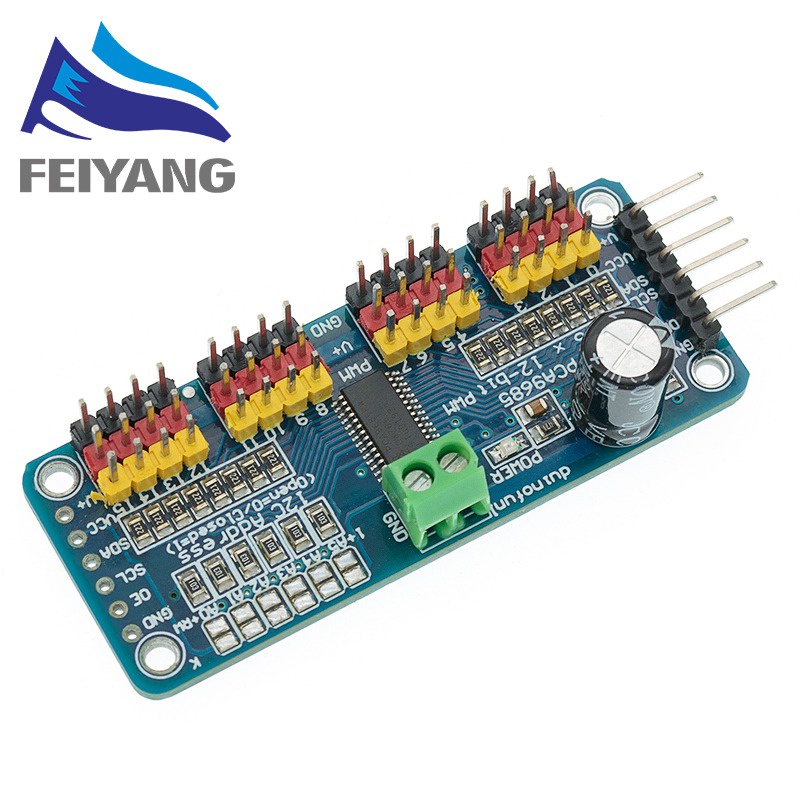 Mô Đun 16 Kênh 12-bit PWM / servo Driver-I2C PCA9685 Chuyên Dụng