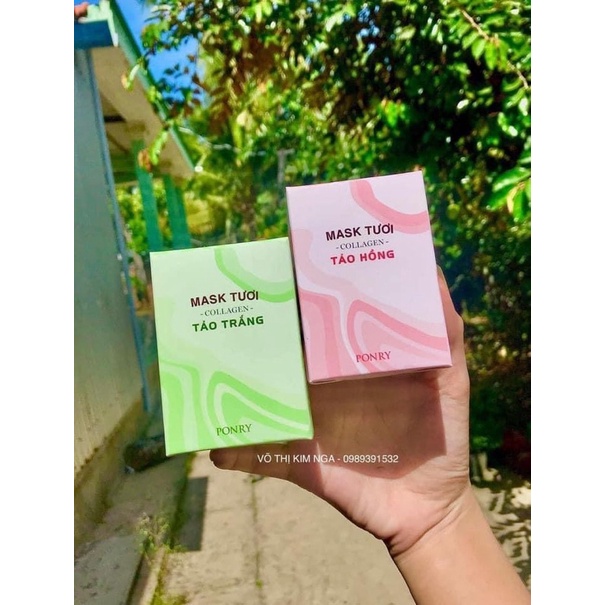 Mask yến tảo Colagell Ponry