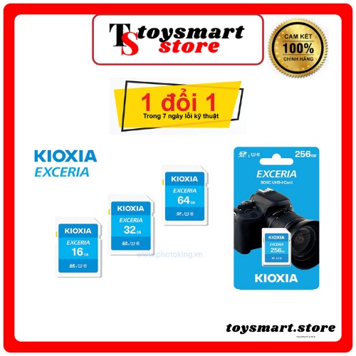 Thẻ nhớ MicroSDHC Kioxia Exceria 32GB 64GB UHS-I U1 100MB/s (Xanh) - Formerly Toshiba Memory