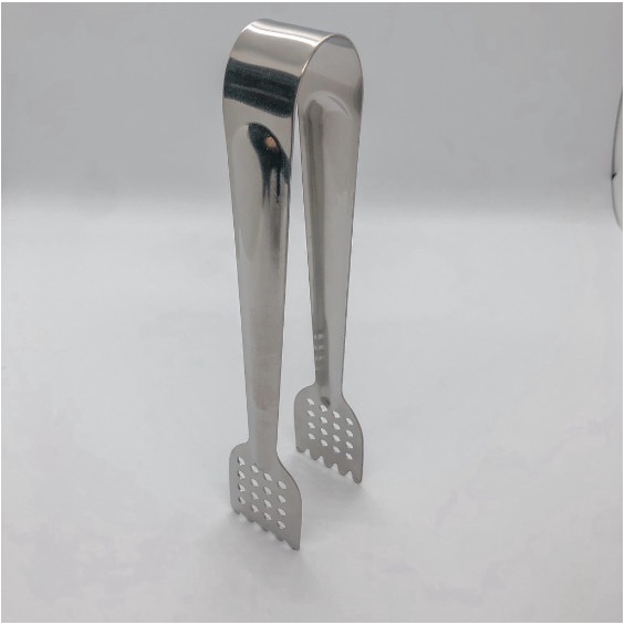 Kẹp gấp đồ ăn nhiều lỗ hạn chế dầu mỡ thép không gỉ - Kẹp gấp đồ ăn đa năng gấp đá, gấp hải sản