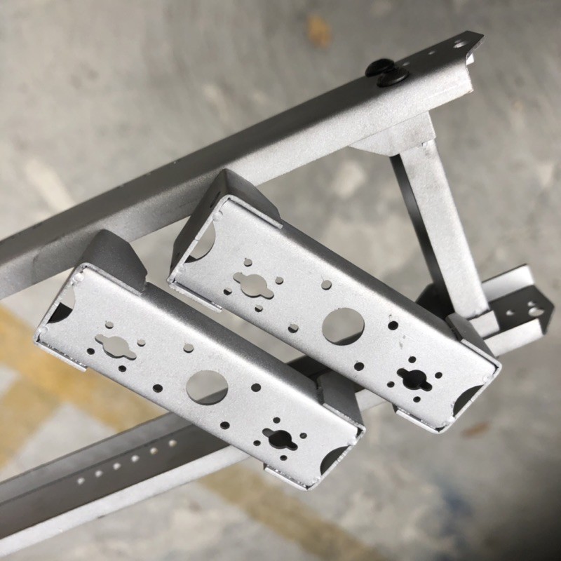 Tà vẹt đuôi DPS chất liệu thép không gỉ phù hợp các loại xe tamiya-lesu-DIY