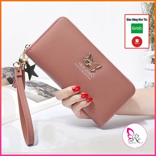 Ví nữ dài họa tiết cánh bướm dễ thương VD06