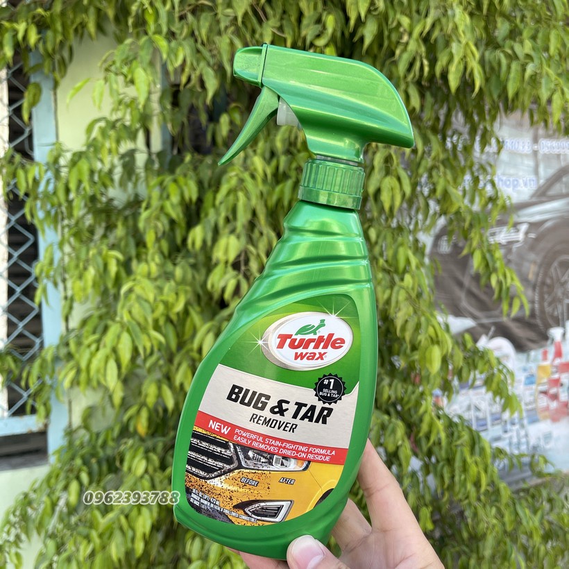 Tẩy nhựa đường oto Turtle Wax Bug and Tar remover 473ml