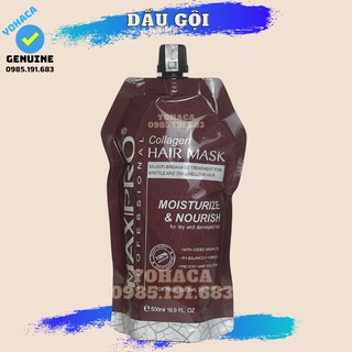 [Tặng Mũ] Kem ủ tóc MaxPro siêu mượt 500ml