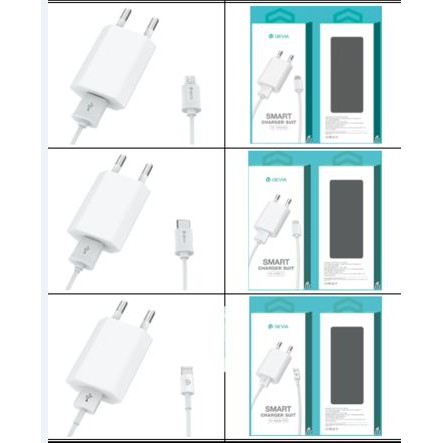 Củ cáp sạc 5V-1A -Hàng chính hãng Devia