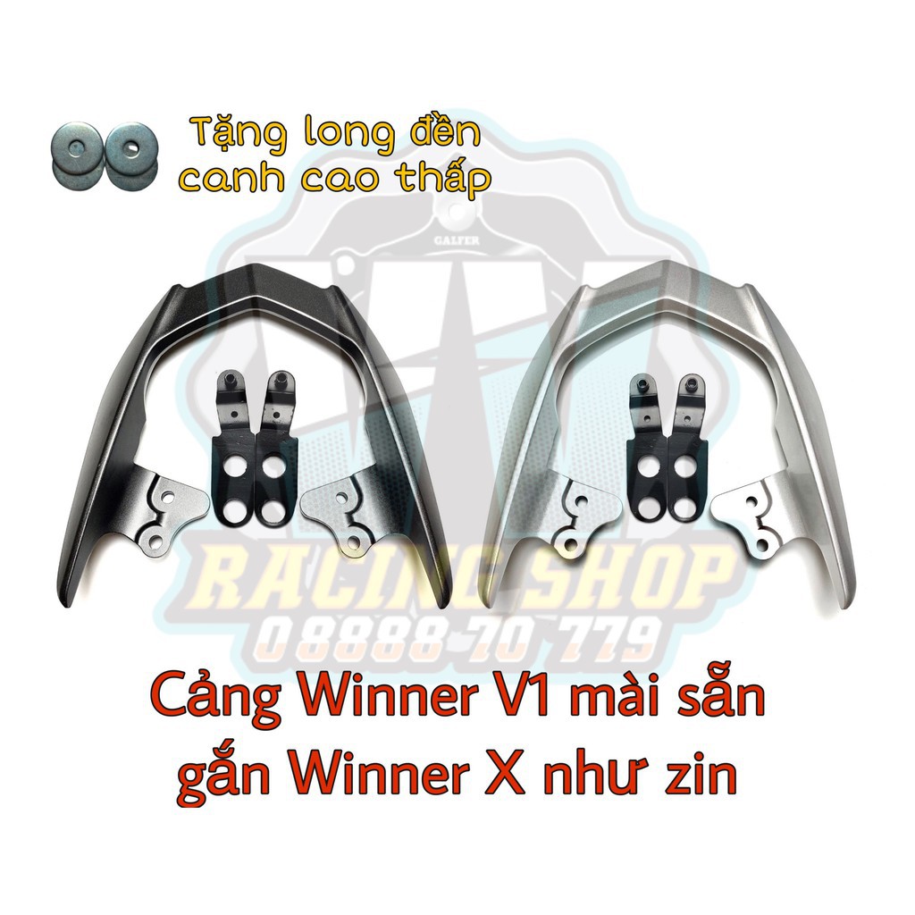 Cảng/Tay dắt sau Winner V1 gắn Winner X zin kèm pat (ĐÃ MÀI SẴN)