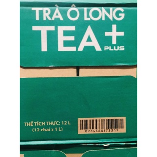 Trà Ô Long Tea Plus 1 Lít 12 Chai/Thùng Chang's Food