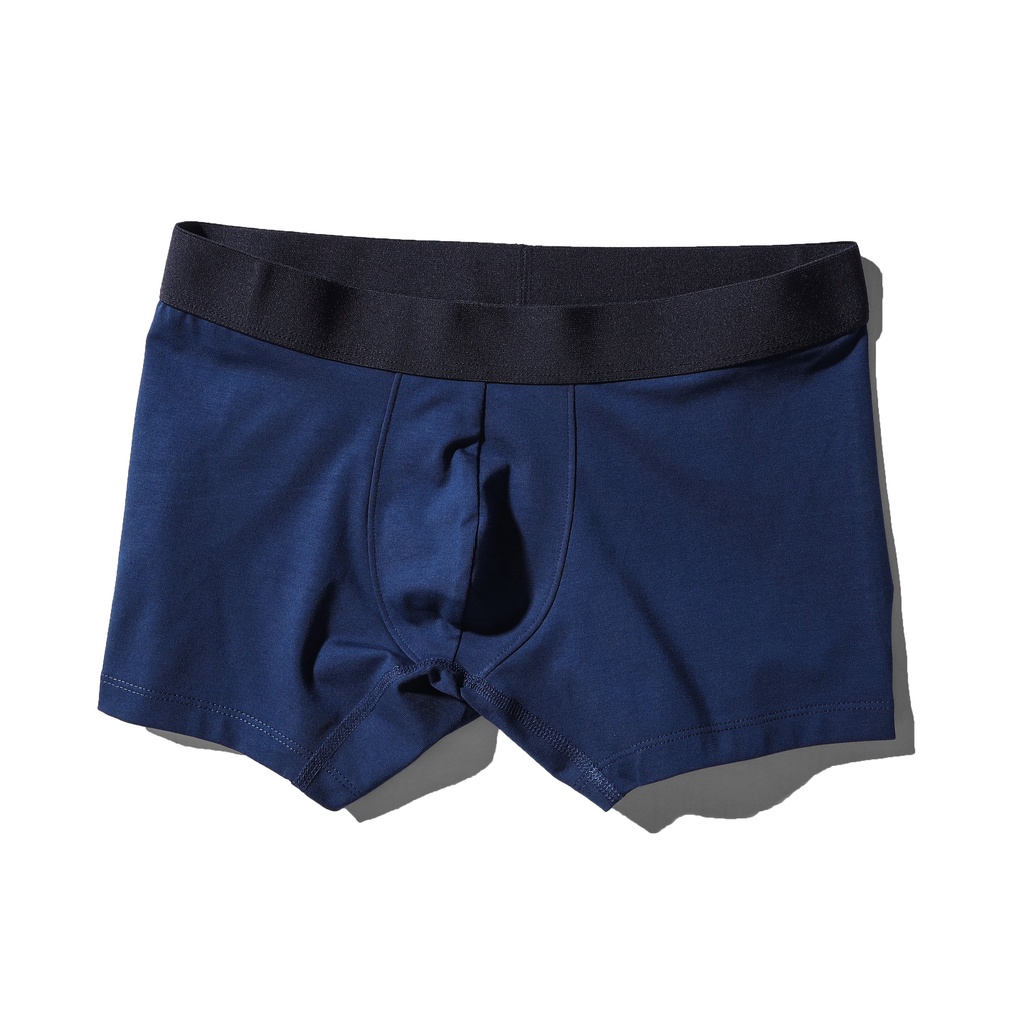 Quần boxer nam cao cấp vải cotton 100% thoáng mát co giãn 4 chiều DILANO BX02