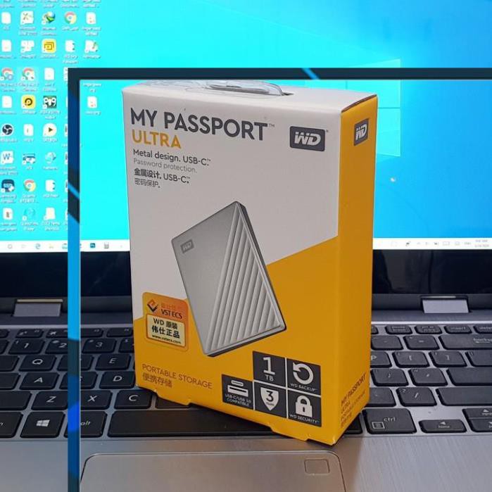 Ổ cứng di động WD My Passport Ultra 2TB 1TB USB3.0 type-C - bảo hành 3 năm SD44 SD45