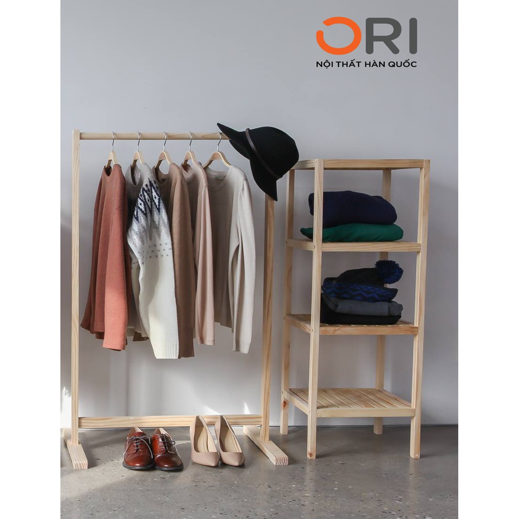 COMBO GIÁ TREO QUẦN ÁO HÀN QUỐC SINGLE HANGER 860 - SHELF 4F