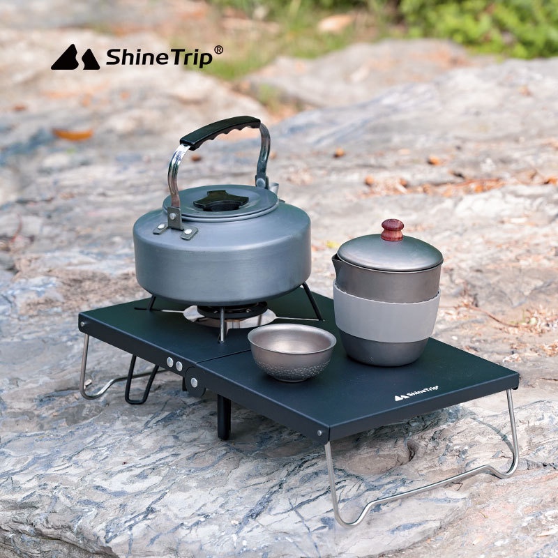 Bếp Lò Xếp Mini Bằng Hợp Kim Nhôm Tiện Dụng Mang Đi Cắm Trại