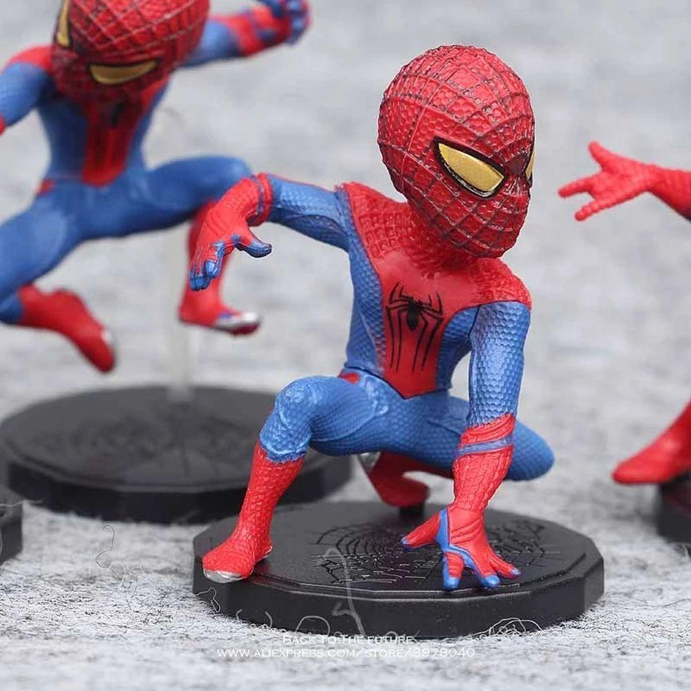 Mô Hình Nhân Vật DARNELL Spider Man Hoạt Hình Kawaii Bằng PVC Làm Quà Tặng Cho Bé