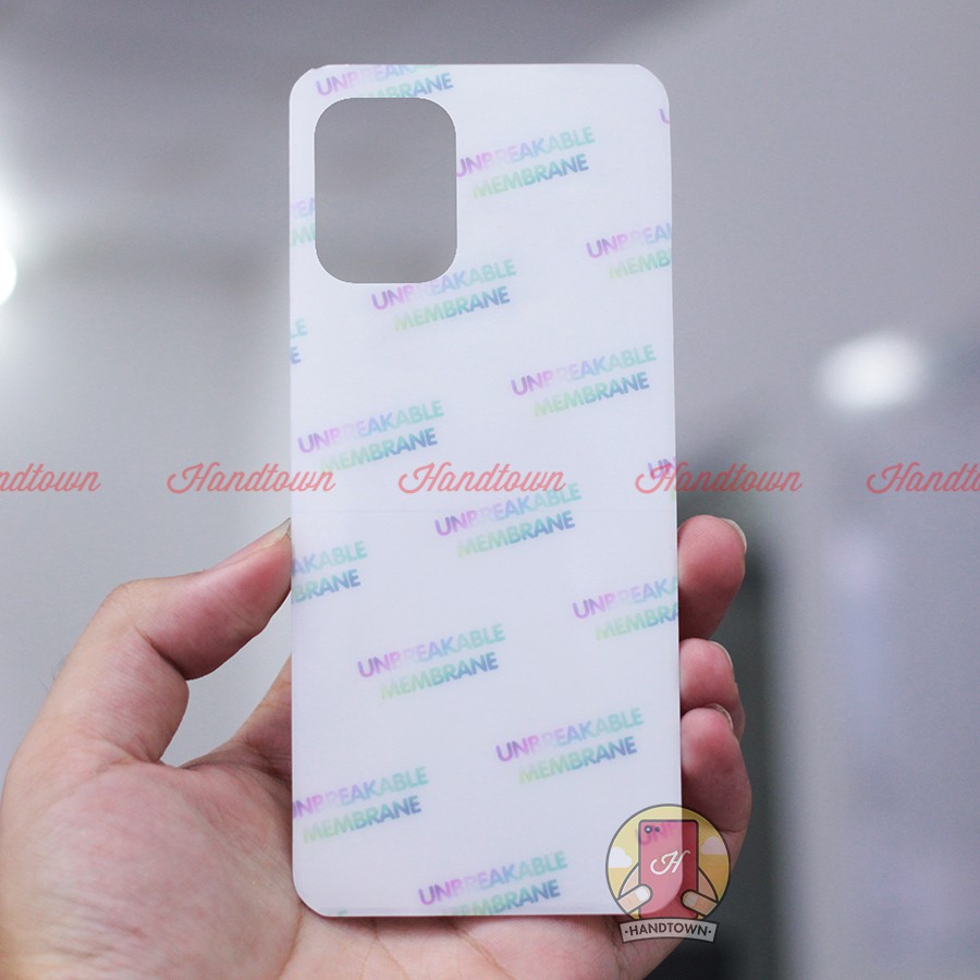 Dán PPF Mặt Lưng Xiaomi Mi 10 Youth 5G Mi 10 Lite 5G Kính Cường Lực Dẻo Vân Cá Sấu / Hiệu Ứng Cầu Vồng / Trong Suốt