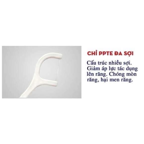 Tăm chỉ nha khoa Oraltana (Tanaphar) - Hộp 100 cái