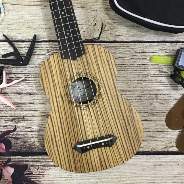 (RẺ VÔ ĐỊCH) ĐÀN UKULELE SOPRANO SỌC VẰN