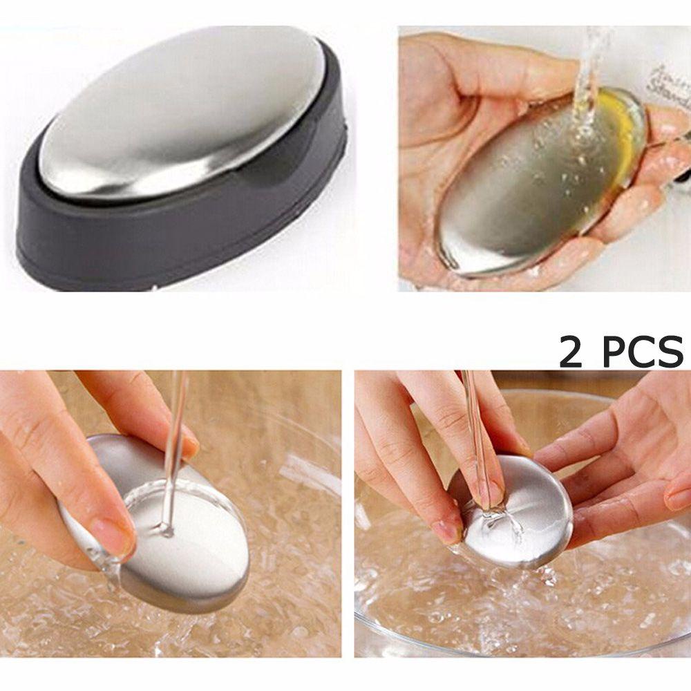 ESPO Set 2 Xà Phòng Rửa Tay Bằng Thép Không Gỉ