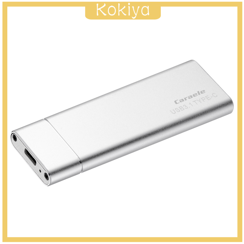 [KOKIYA]Portable SSD 1TB Aluminum External Solid State Drive SSD, Read up to 430MB/s, USB 3.1 / 3.0/2.0 Compatible