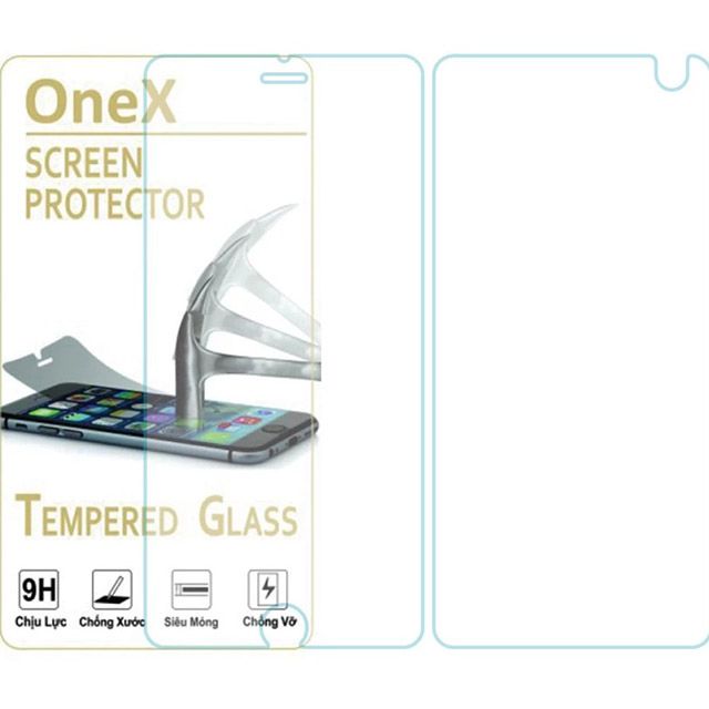 Miếng dán cường lực hai mặt iPhone 6 Plus/ 6S Plus (A/B) OneX (Trong suốt)