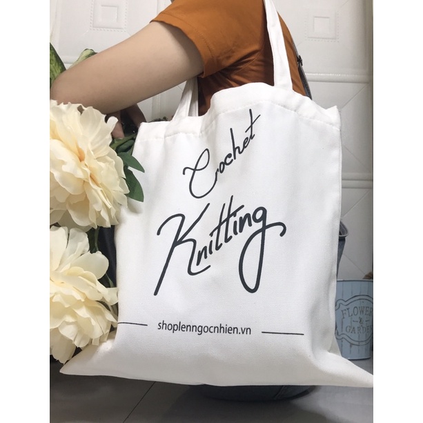 TÚI VẢI đựng đồ Đan Móc hàng thiết kế , chắc chắn , phù hợp với mọi người