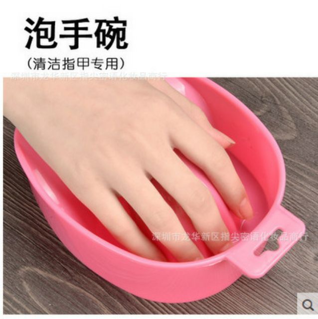 Bát Ngâm Tay làm nail, bát nhựa chuyên dụng cho thợ làm móng