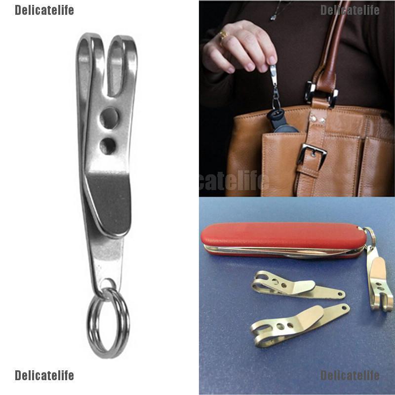 delicatelifeEDC Bag Suspension Clip Keychain Clip Tool Carabiner Outdoor Quicklink Tools