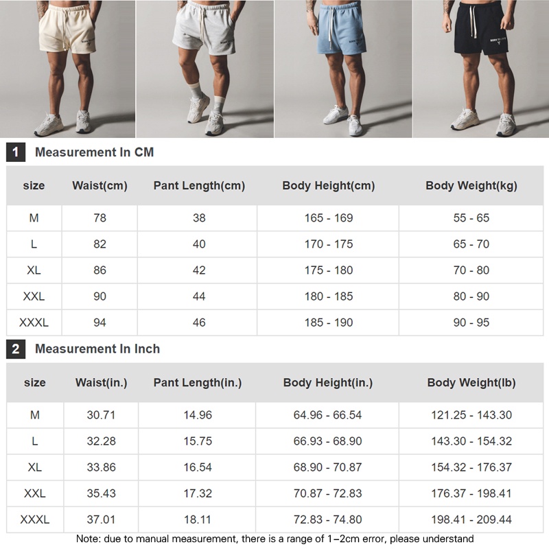 Quần Short Thể Thao Chất Liệu Cotton Thoải Mái Có Size M-3XL Dành Cho Nam Giới