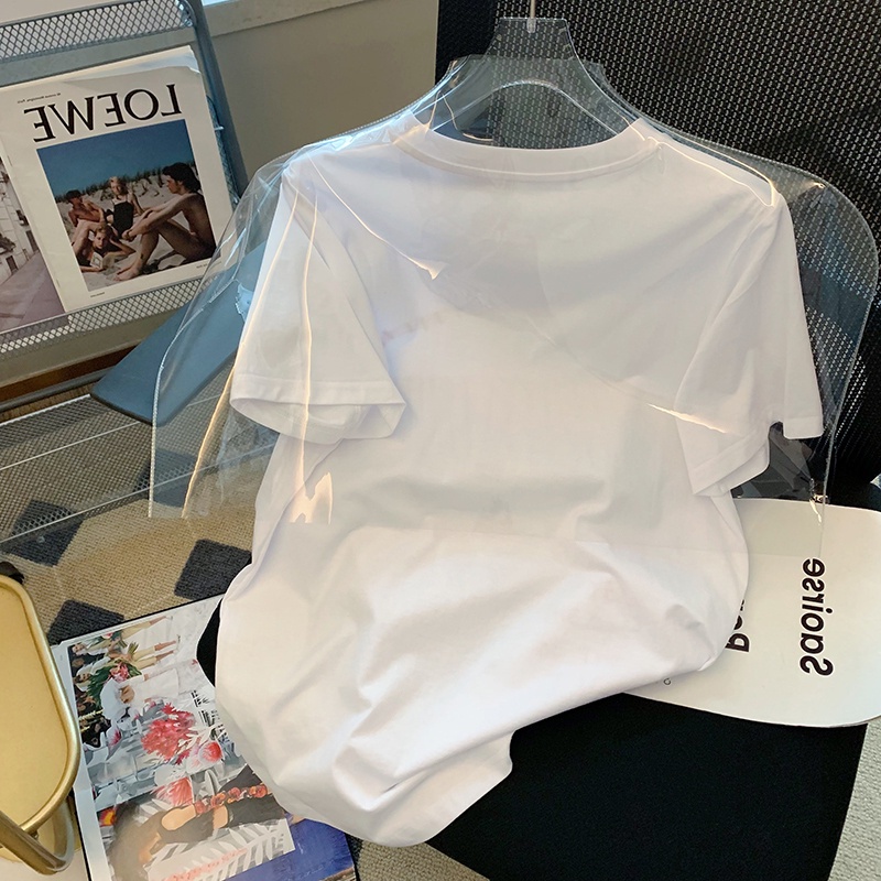 NRVP Áo Thun Tay Ngắn Cổ Tròn Thời Trang Mùa Hè Phong Cách Hàn Quốc 2022 Cho Nam Và Nữ