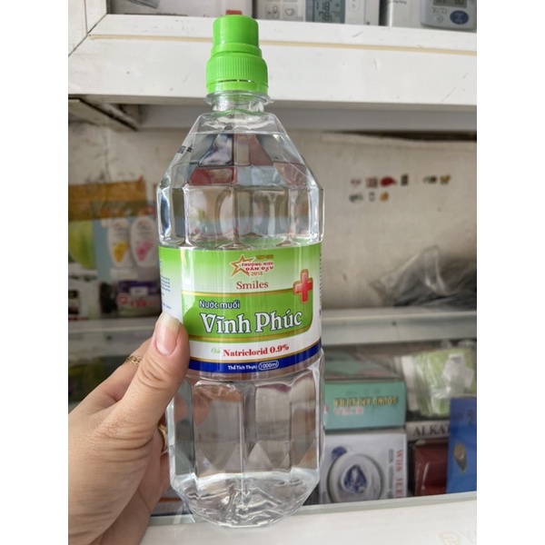 Nước muối sinh lí tiệt trùng 500ml