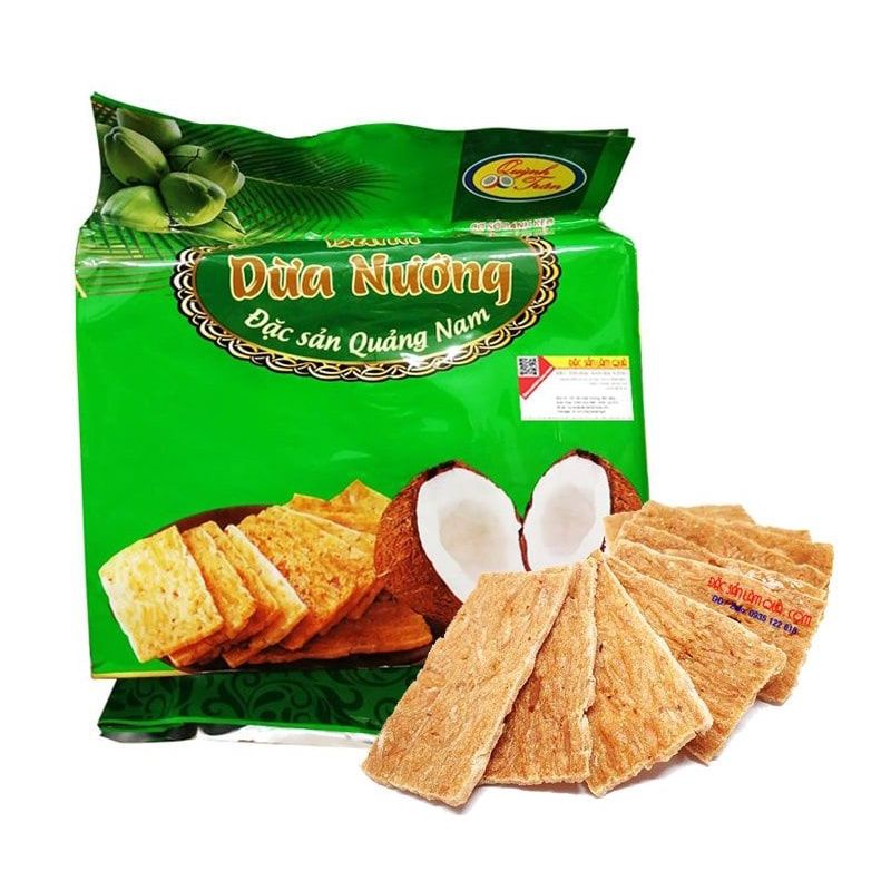 Sỉ Bánh dừa nướng Quảng Nam 180gam 11 gói nhỏ